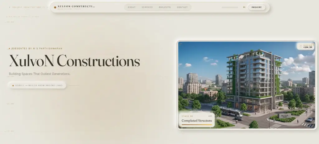 XulvoN Constructions Architectural Studio